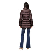Veste matelassée marron en polyester pour femme Colmar Originals, col montant et manches longues, au design élégant