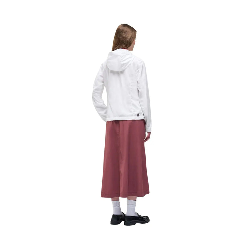 Colmar originals women white hooded polyester blazer with sleek modern design and subtle stitching details