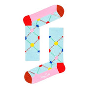 Colorful patterned socks featuring vibrant designs for stylish and fun fashion