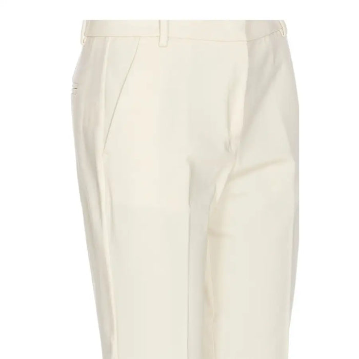 Pinko Light Blue Viscose Blend Women Spring Summer Trousers