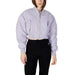 Cropped lavender bomber jacket with zipper front from Calvin Klein Jeans - Women Jacket