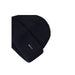 Dark blue knit beanie displayed as part of the Dark Blue Knit Beanie product listing