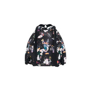 Sac à dos Desigual noir multicolore à cordon de serrage et imprimé floral éclatant