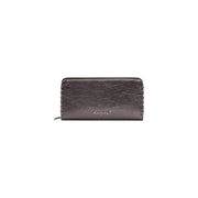 Desigual brown polyurethane women’s wallet with hook button