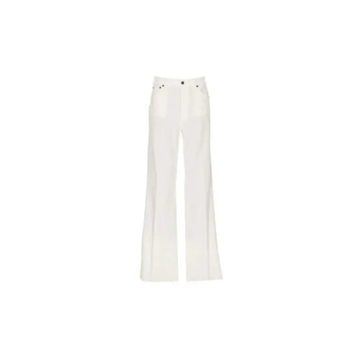 White high-waisted wide-leg jeans from Dondup Women Fall Winter collection