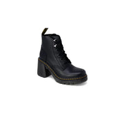 Dr. Martens black leather women’s boots, size 3