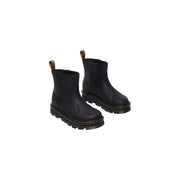 Dr. Martens women’s black leather ankle boots