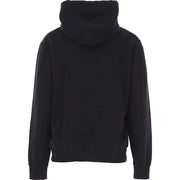 Dsquared Sweat à capuche noir en coton imprimé pour homme, avec un tissu doux et lisse et des poignets côtelés pour un confort optimal.