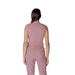 Dusty rose sleeveless top and pants set from Liu Jo Women’s Pink Sleeveless V-Neck Gilet