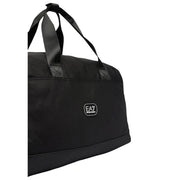 Ea7 Sac bandoulière noir pour femme, avec anses renforcées et logo discret (vue de face).