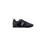 Ea7 Baskets slip-on noires pour homme en polyamide avec empiècements en mesh et synthétiques et semelle en caoutchouc texturée