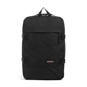 Sac à dos Eastpak pour homme en polyester noir, au design minimaliste et élégant, et à la construction robuste, mesurant 51 x 33 x 23 cm.