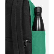 Sac à dos Eastpak pour homme en polyamide vert avec poche zippée et poche latérale pour bouteille d'eau noire