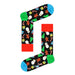 Festive Christmas-themed socks featured in a Christmas Cracker with Two Pairs of Socks
