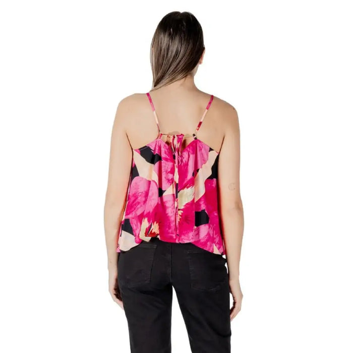 Floral print camisole top displayed in the product listing for Floral Print Camisole Top