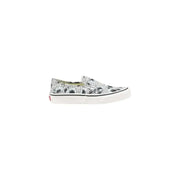 Vans Women’s Blue Floral Leather Sneakers featuring a stylish floral slip-on design
