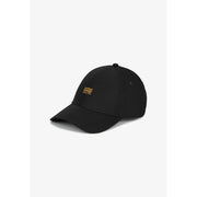 Casquette de baseball G-Star pour homme, noire avec logo brodé doré, vue de face