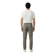 Un pantalon kaki slim gianni lupo Pantalon homme à taille élastique en polyester viscose gl002lt