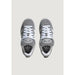 Gray Adidas sneakers from the Adidas Campus Gray Sneaker collection displayed on a clean background
