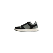 Gray and black low-top sneaker from Ea7 Men Green Sneakers Fall Winter collection