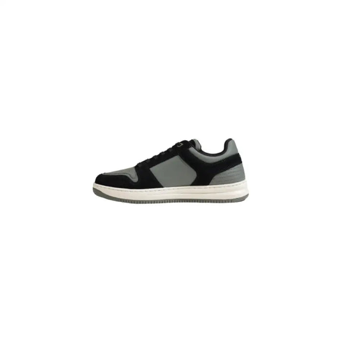 Gray and black low-top sneaker from Ea7 Men Green Sneakers Fall Winter collection