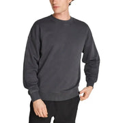 Gray crewneck sweatshirt from Calvin Klein Jeans for men in a stylish long design