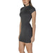 Gray short-sleeved mini dress from Calvin Klein Jeans Women’s collection
