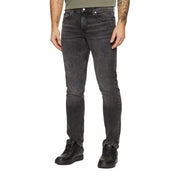 Gray slim-fit jeans for men displayed in the Casual Gray Slim Fit Jeans product image