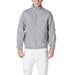 Gray zip-up jacket of Jack & Jones Men’s Blue Blazer featuring pockets and a stylish design