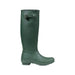 Green rubber rain boot from Hunter Women, designed for style and durability
