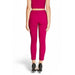 Hot pink cropped dress pants with a slim fit silhouette from Rinascimento Women Trousers
