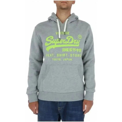 Superdry Sweat-shirts pour hommes - gris / S - Vêtements