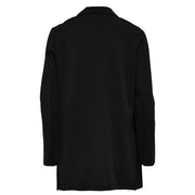 Jacqueline de Yong women black blazer with a sleek tailored fit classic collar made of polyester elastane