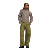 Jacqueline de yong women brown herringbone polyester blazer with textured muted gray zip-up jacket style and front pockets