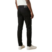 Chinos noirs slim fit de Jeckerson avec un design élégant et des détails de couture subtils pour hommes
