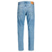 Light blue denim jeans from Jack and Jones, made of 100 percent cotton for fall winter