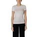 Light pink T-shirt with GUESS lettering displayed in the Black T Shirt with Guess Logo product