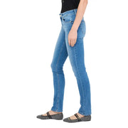Liu Jo Jean slim cinq poches bleu en mélange de coton pour femme
