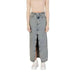 Calvin Klein Jeans women’s long denim maxi skirt with a front slit