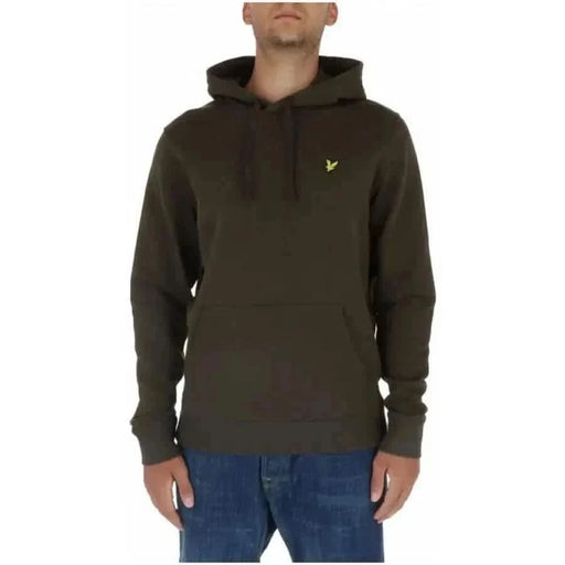 Lyle & Scott Sweat-shirts pour hommes - vert / taille S - Vêtements