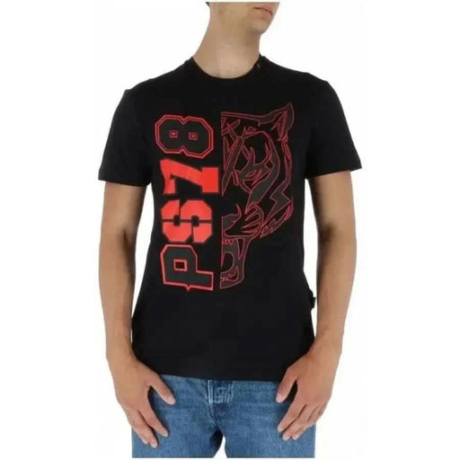 Plein Sport - Hommes T-Shirt - noir / S - Vêtements T-shirts