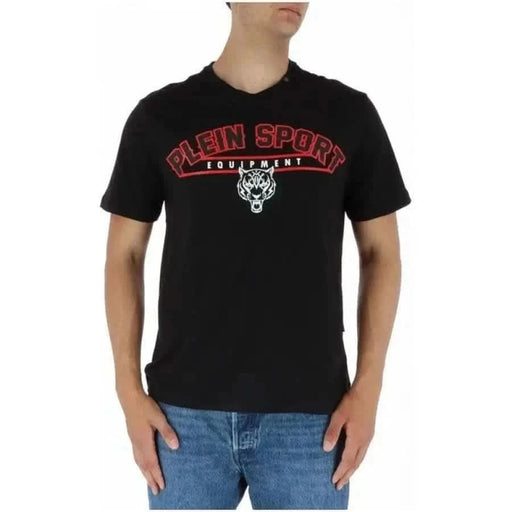 Plein Sport - Hommes T-Shirt - noir / S - Vêtements T-shirts