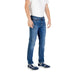 Man wearing Men’s Blue Denim Jeans showcasing slim fit casual wear