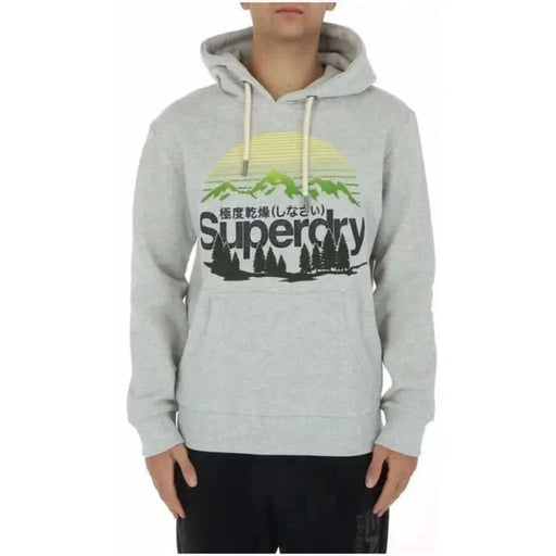 Superdry Sweat-shirts pour hommes - gris / S - Vêtements
