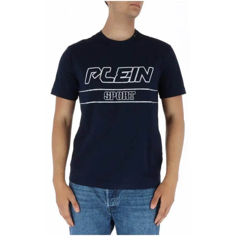 Plein Sport - Men T-Shirt - blue / S - Clothing T-shirts