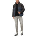 Man in a stylish Two Tone Puffer Jacket showcasing modern outerwear fashion