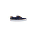 Navy blue canvas sneaker displayed in the product listing