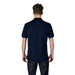 Navy blue Lacoste polo shirt displayed as a stylish men’s clothing item