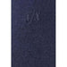 Navy blue textured fabric with subtle embroidered monogram in Armani Exchange Men Knitwear