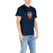 Navy blue Tommy Hilfiger T-shirt displayed in the product listing